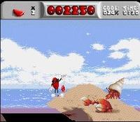 une photo d'Ã©cran de Cool Spot sur Sega Megadrive